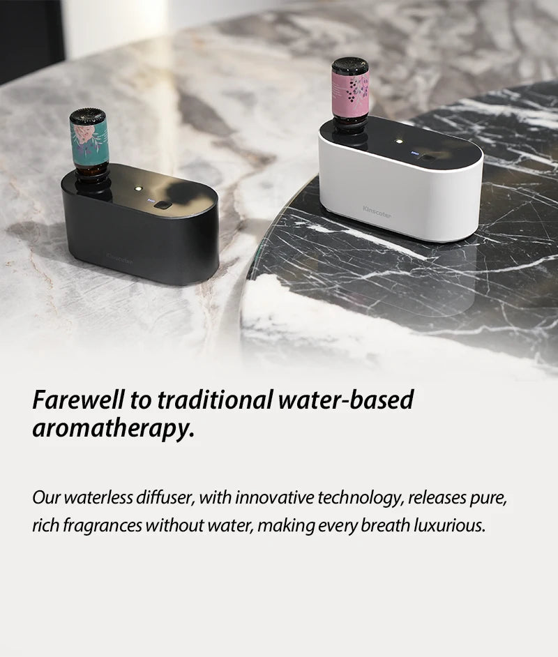 Waterless Aroma Diffuser Machine, for Essential Oils Bottles