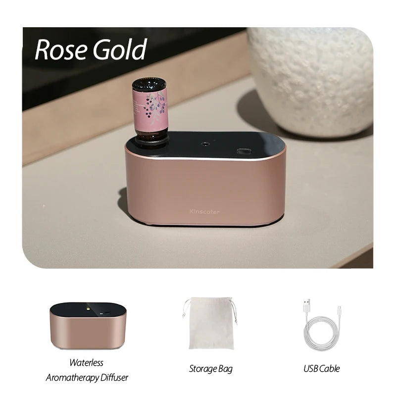 Waterless Aroma Diffuser Machine, for Essential Oils Bottles