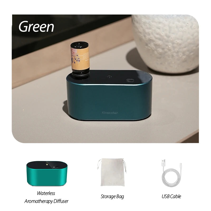 Waterless Aroma Diffuser Machine, for Essential Oils Bottles