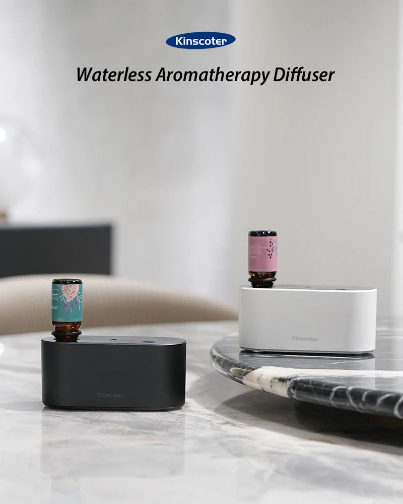 Waterless Aroma Diffuser Machine, for Essential Oils Bottles
